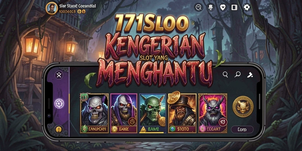 Tampilan gameplay menakutkan dari 171SLOT yang membuat pemain merinding.