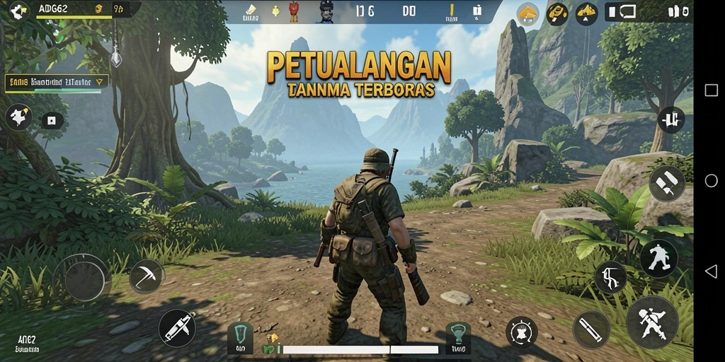 Gameplay seru dalam dunia terbuka yang luas.