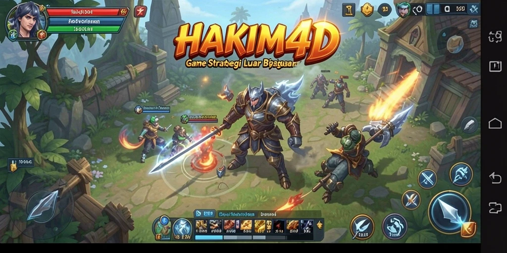 Tampilan gameplay HAKIM4D yang menarik dan menantang.