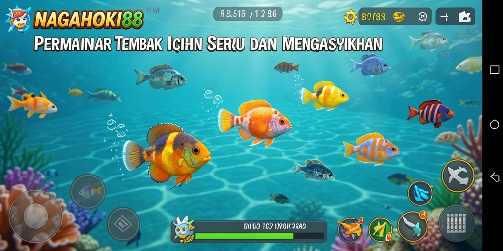 Menampilkan tampilan gameplay NAGAHOKI88 yang menarik.