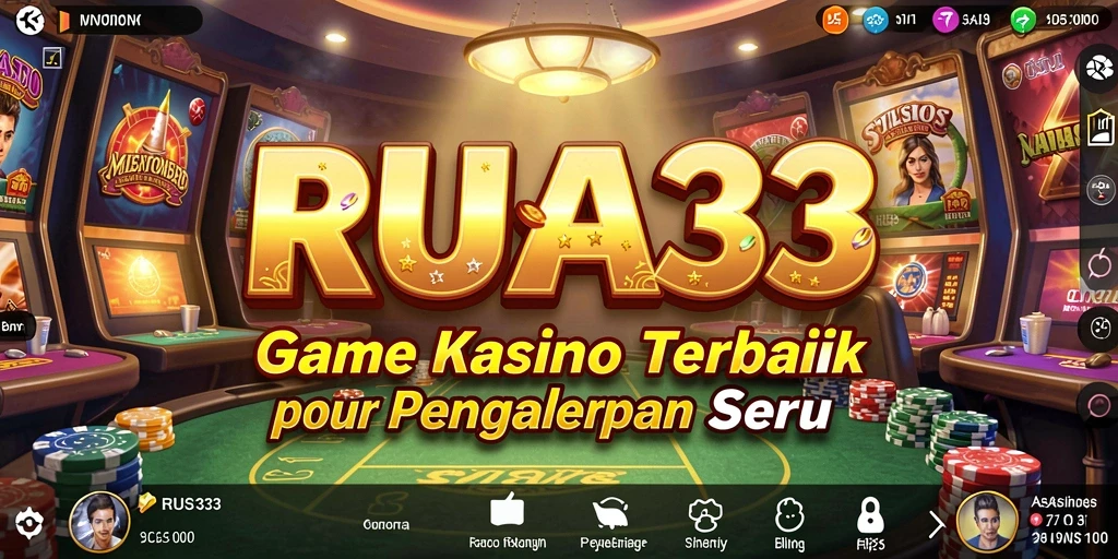 Tampilan gameplay RUSA33 yang menarik dengan variasi permainan Kasino.