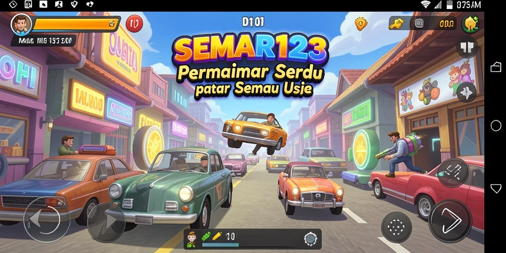Tampilan screenshot SEMAR123 menampilkan gameplay seru dari game arcade.