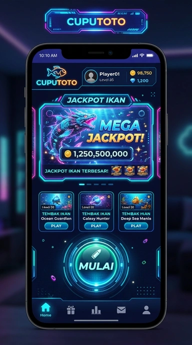 Tampilan beranda cuputoto yang menarik dan informatif.