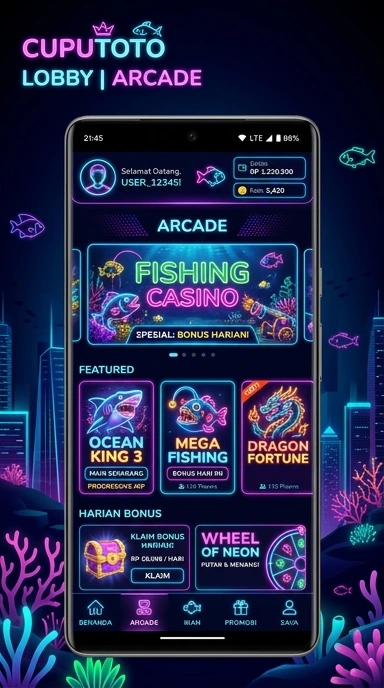 Pengguna sedang menjelajahi kategori aplikasi di cuputoto.